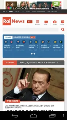 Quotidiani e Giornali Italiani android App screenshot 7